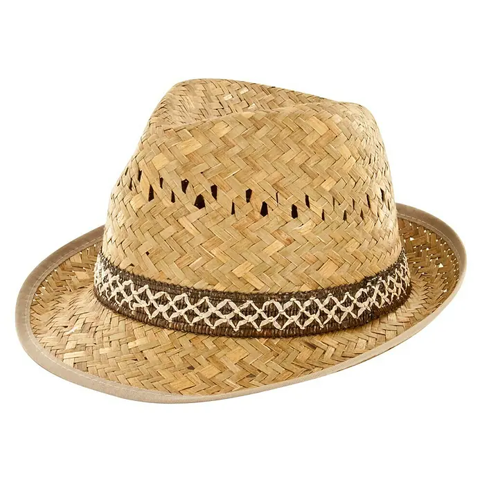 Sonnenhut Borsalino - Beige, Größe: 57, Geeignet für: Herren - Linke Seitenansicht