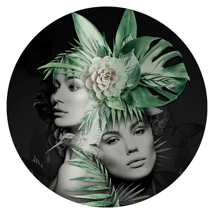ProArt Bild Woman & Plants - Woman & Plants - Vorderansicht