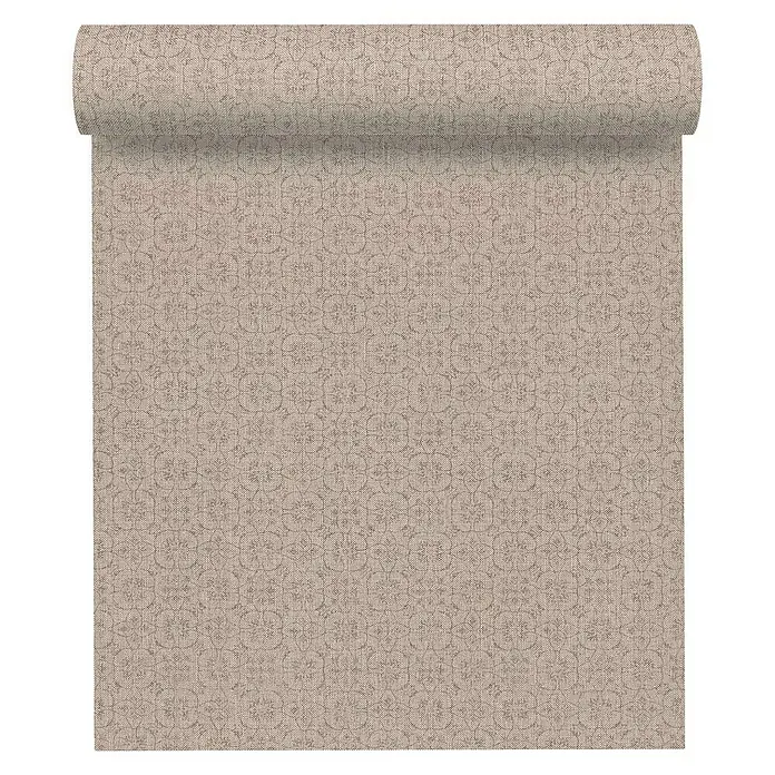 AS Creation Hygge Vliestapete Blumenmuster - Dunkelbraun, Floral, 10,05 x 0,53 m - Vorderansicht