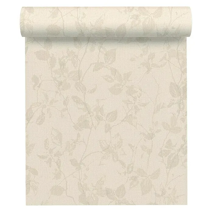 AS Creation Hygge Vliestapete Floral - Beige, Floral, 10,05 x 0,53 m - Vorderansicht