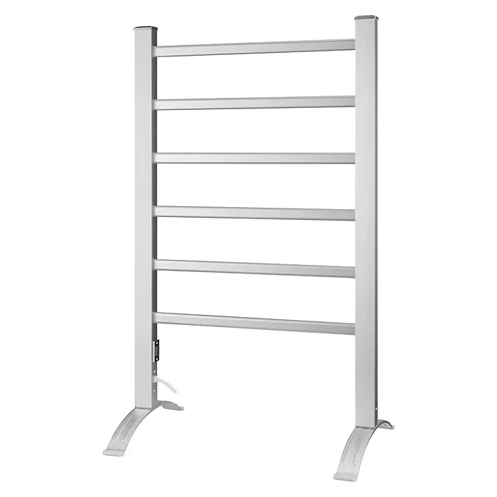 Sanotechnik Elektro-Badheizkörper - B x H: 53 x 90 cm, 100 W, Silber, Ein-/Ausschalter