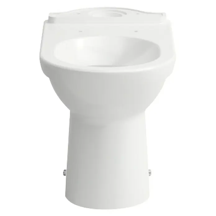 Laufen Pro Stand-WC - Mit Spülrand, Spülform: Tief, WC Abgang: Waagerecht, Weiß
