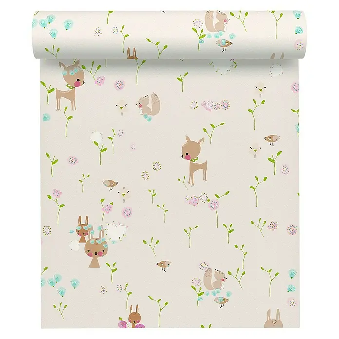 AS Creation Boys And Girls 6 Papiertapete - Creme, Motiv, 10,05 x 0,53 m - Vorderansicht