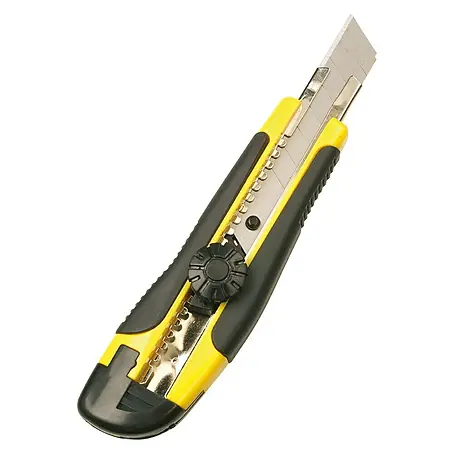 Mako  Cuttermesser Softgrip gelb