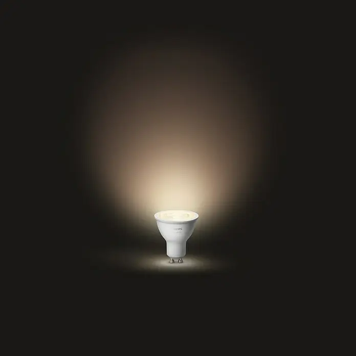 Philips Hue Set LED žarulja - GU10, 5,2 W, Topla bijela, Može se prigušiti, 2 kom - Pogled sprijeda
