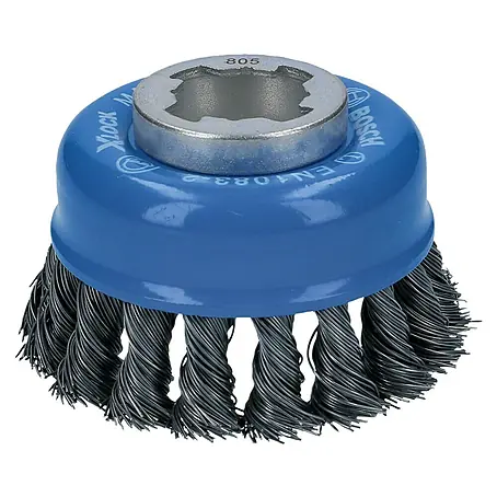 Bosch Professional X-Lock Topf-Drahtbürste Heavy for Metal