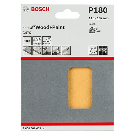 Bosch Professional  Schleifblatt-Set C470 Best for Wood and Paint