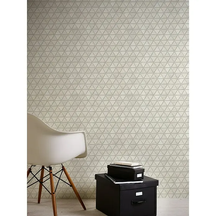 Lutèce Authentic Walls 2 Vliestapete - Creme, Grafisch, 10,05 x 0,53 m - Stimmungsaufnahme