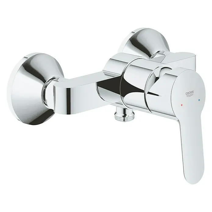 Grohe Brausearmatur Start Edge - Chrom, Glänzend