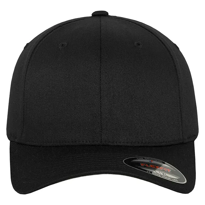 Flexfit Baseballkappe - Schwarz, Konfektionsgröße: XS/S