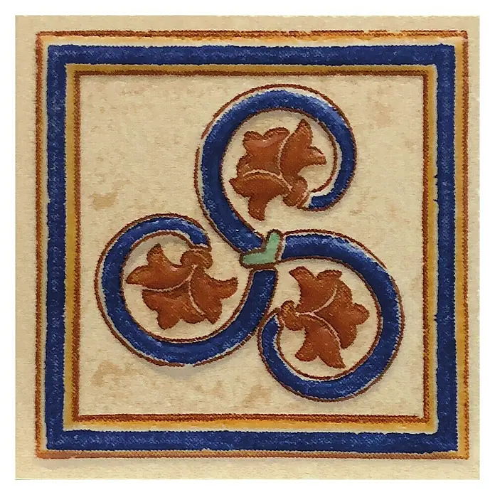 Baldosa decorativa DV-16018 - 16 x 16 cm