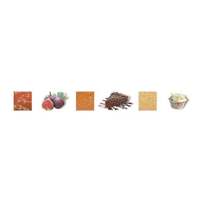 Cenefa Dulces Dorados - 60 x 6 cm