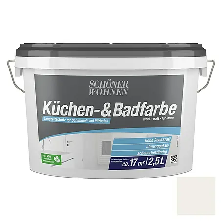 SCHÖNER WOHNEN-Farbe  Bad- & Küchenfarbe