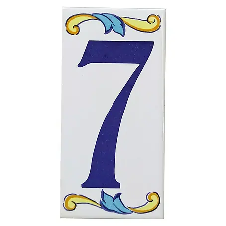Azulejo de gres Número 7
