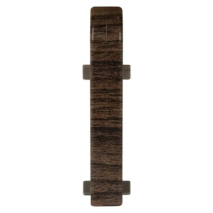 Egger Übergangskappe - Eiche Dunkelbraun, 2 Stk., Passend für: Egger Sockelleisten 17 x 60 mm - Vorderansicht