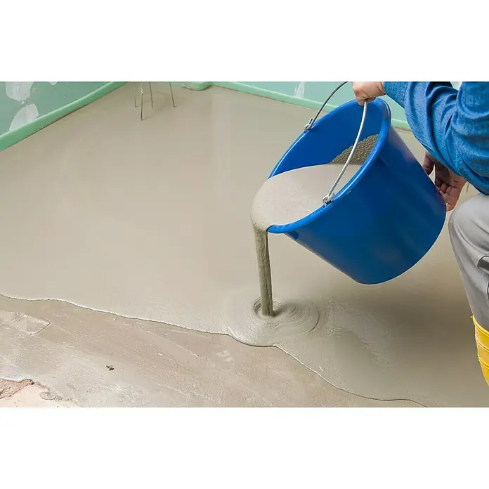 Knauf Fließspachtel allround - 20 kg, Schichtdicke: 3 - 30 mm - Anwendungsbeispiel