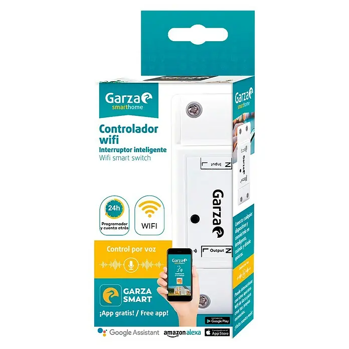 Garza Smart Home Controlador WiFi - Blanco, IP20