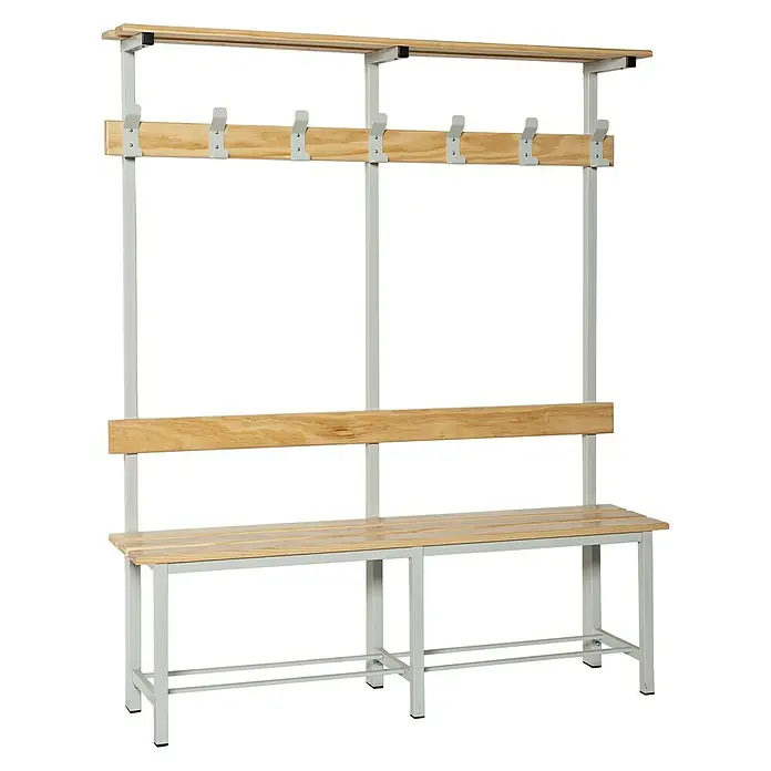 Simonrack Simonlocker Umkleide-Sitzbank CR 7/1500 - L x B x H: 35 x 150 x 180 cm - Ansicht von oben