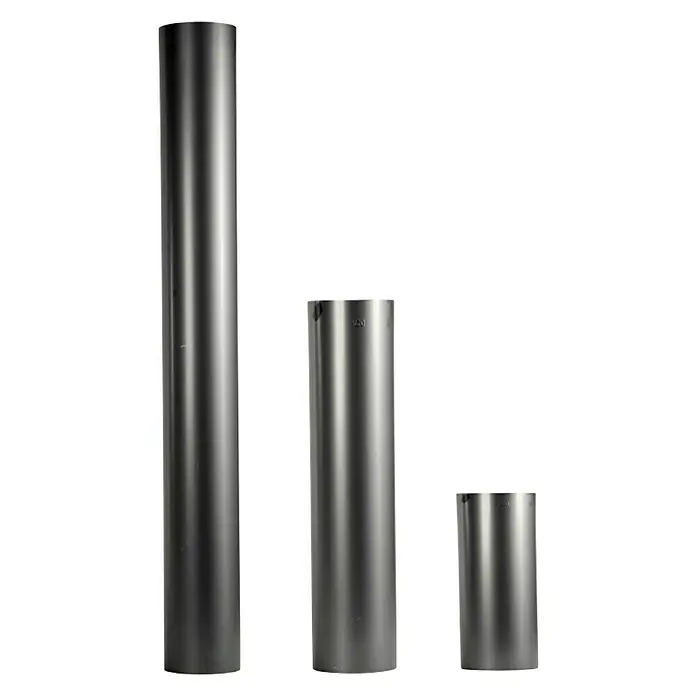 Bertrams Ofenrohr - Ø x L: 110 x 1.000 mm, Gebläut, Blauglanz