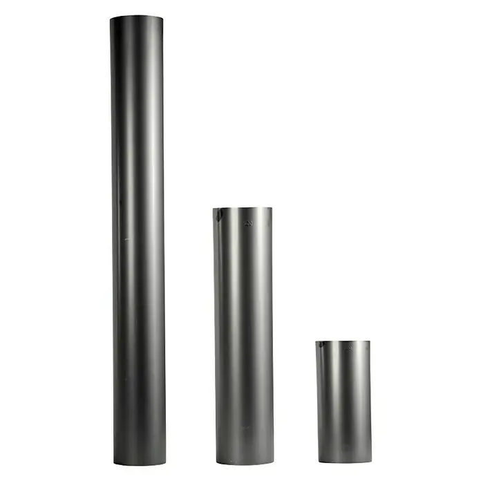 Bertrams Ofenrohr - Ø x L: 100 x 250 mm, Gebläut, Blauglanz