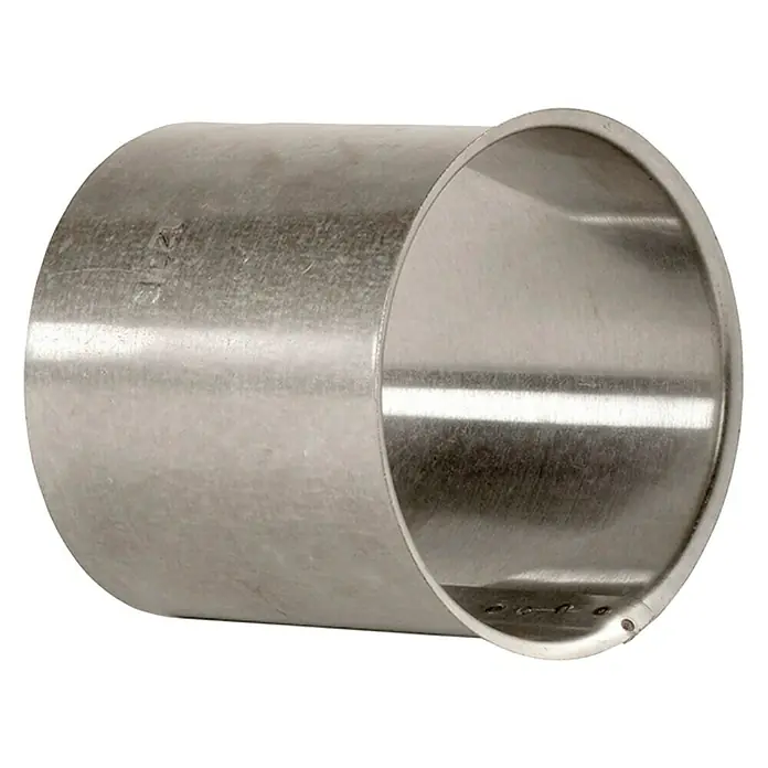 Bertrams Wandfutter - Durchmesser: 130 mm, Feueraluminiert, Silber