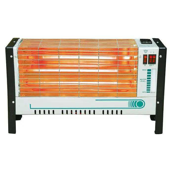 Estufa de cuarzo Classic - 1.600 W, Plateado, Altura: 31,5 cm