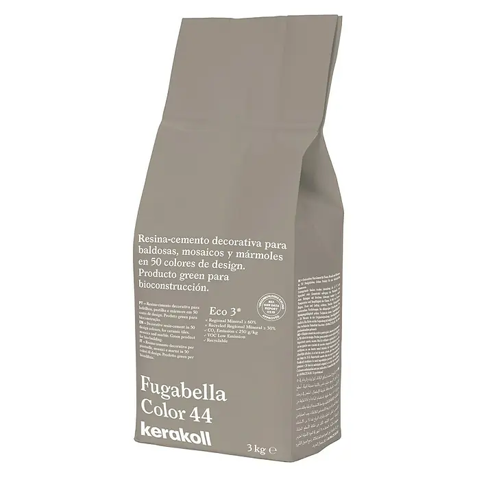 Kerakoll Sellador de resina - cemento Fugabella - Tono de color: 44, 3 kg