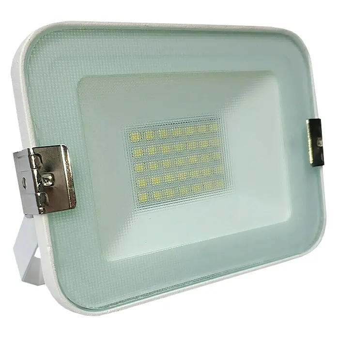 Alverlamp Proyector LED LQ - 20 W, Color de luz: Blanco neutro, IP65, Blanco