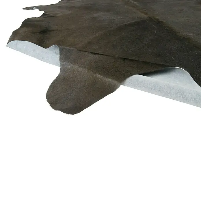Esbeco Deko-Kuhfell - Dunkelgrau, 100 % Echtfell, Fläche ca.: 3 m² - 4 m² - Detailaufnahme