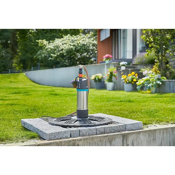 Gardena Drucktauchpumpe 6100/5 inox automatic - 1.100 W, Max. Fördermenge: 6.100 l/h - Anwendungsbeispiel