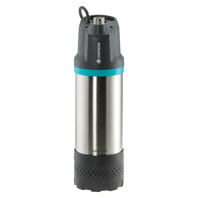 Gardena Drucktauchpumpe 6100/5 inox automatic - 1.100 W, Max. Fördermenge: 6.100 l/h - Vorderansicht
