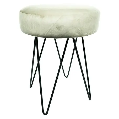 Hocker Samtbezug