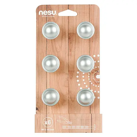 Nesu  Set de pomos para muebles 13317 6 uds.