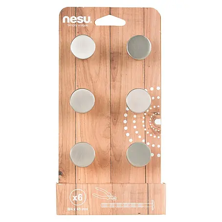Nesu  Set de pomos para muebles 34725 6 uds.