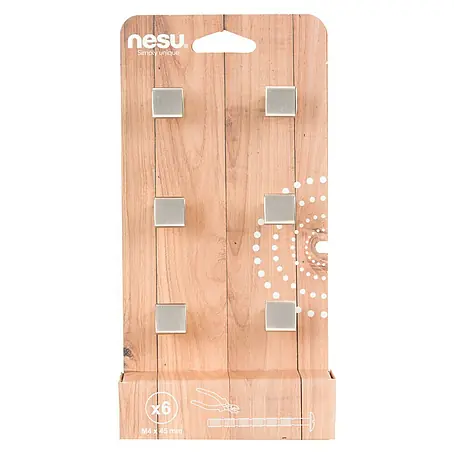 Nesu  Set de tiradores para muebles 3351 6 uds.