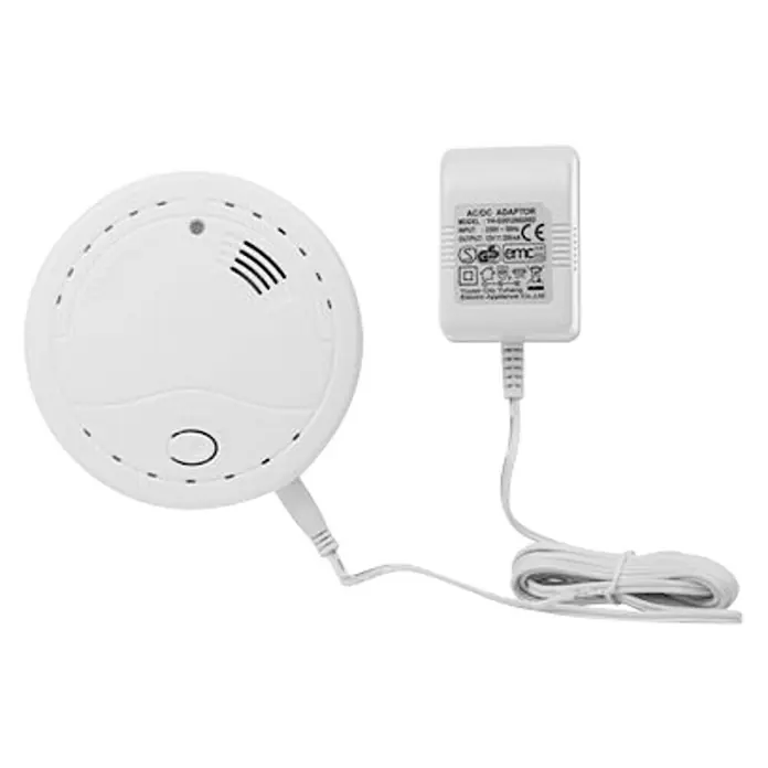 Smartwares Gasmelder RM400 - Diameter: 11 cm, Levensduur batterij: 1 jaar, Alarmsignaal: 85 dB
