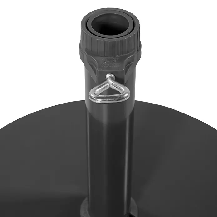 Doppler Betonschirmständer - Durchmesser: 44 cm, Für Rohrdurchmesser: 26 mm - 40 mm - Detailaufnahme