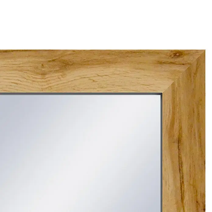 Espejo Madera natural - 49 x 139 cm, Roble
