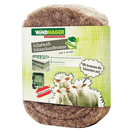 Windhager  Schnecken-Stopp Schafwoll-Schneckenbremse