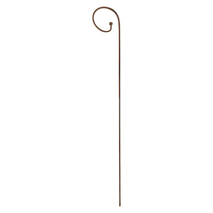 Windhager Pflanzstab - Länge: 120 cm, Edelrost, Gebogen