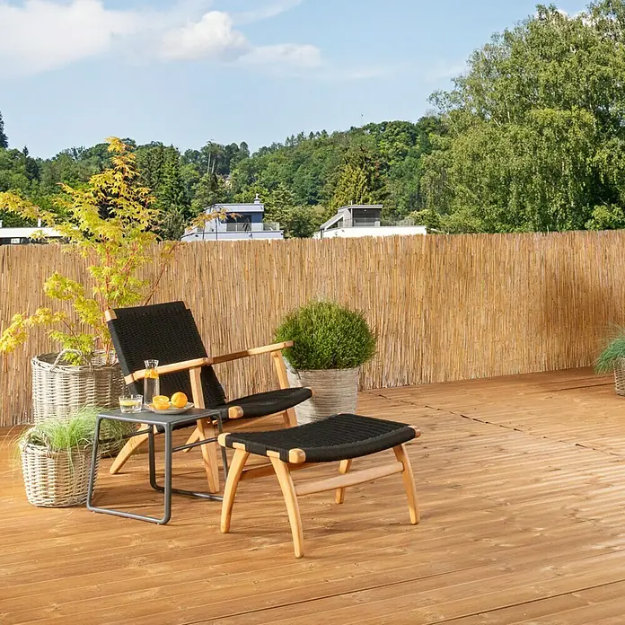 Windhager Sichtschutzmatte Nantai - L x H: 600 x 160 cm, Schilfrohr