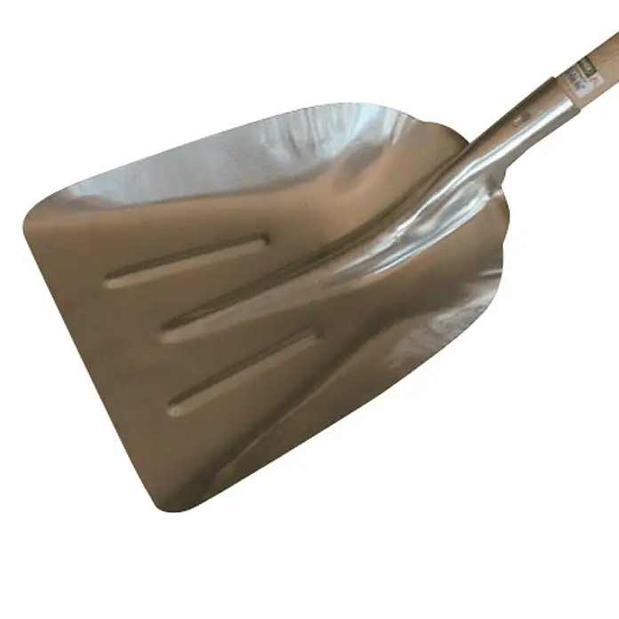 Ebner Alu-Randschaufel Profi - Aluminium, Art Stiel: Eschenholz