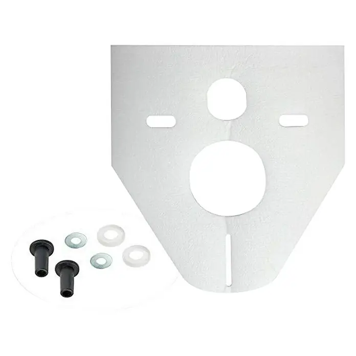 Haas Schallschutz-Set - Weiß, Geeignet für: Wand-WCs