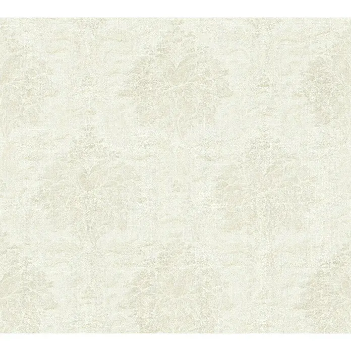 AS Creation Paradise Garden Vliestapete Barockornament - Weiß/Creme, Ornament, 10,05 x 0,53 m - Detailaufnahme