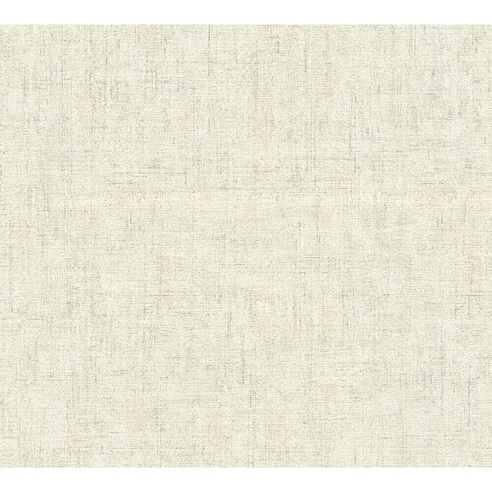 AS Creation Greenery Vliestapete Borneo - Creme/Beige, Uni, 10,05 x 0,53 m - Detailaufnahme