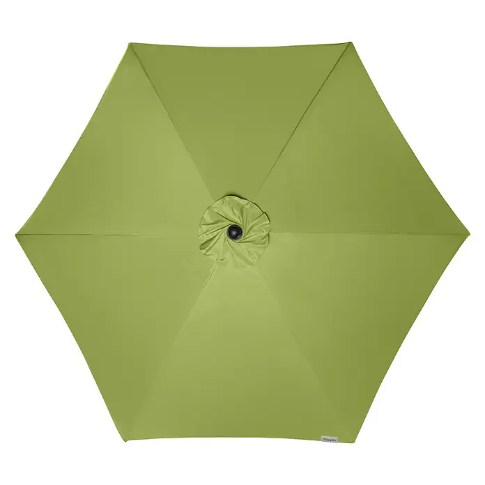 Doppler Active Suncobran s automatskim zatvaranjem - Fresh Green, Promjer: 280 cm - Pogled odozgo