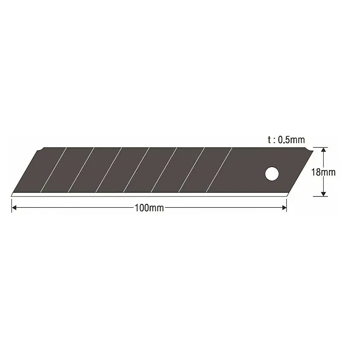 Ersatzklingen Power Black Evolution - 10 Stk.