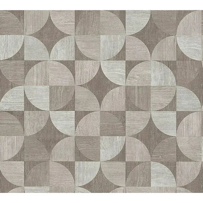 AS Creation Metropolitan Stories Vliestapete Holzdesign - Braun/Grau, Holzoptik, 10,05 x 0,53 m - Detailaufnahme