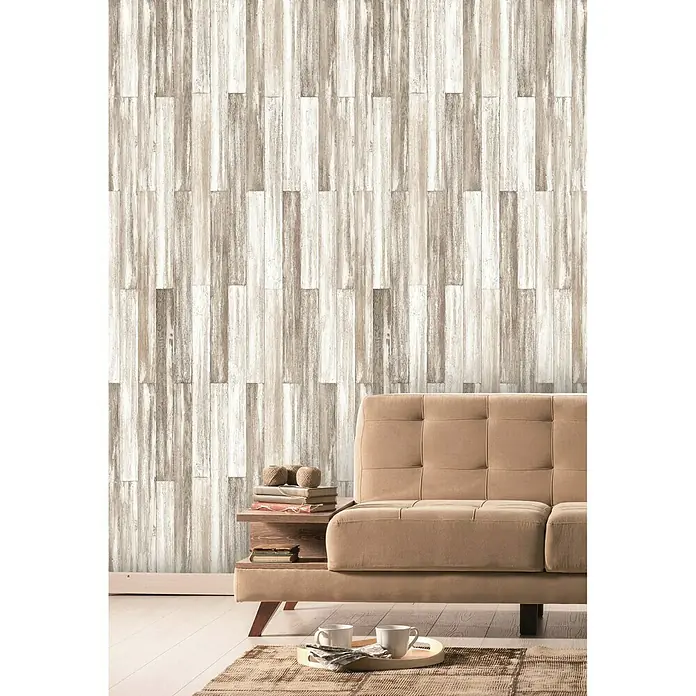 BaukulitVox Zidni paneli - Vintage, 2.650 x 250 x 8 mm - Živopisni prikaz