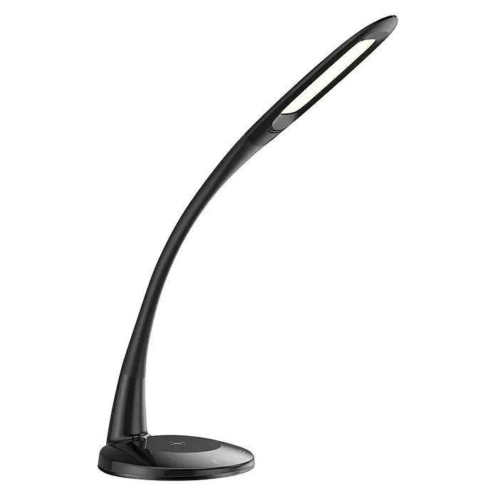 Lámpara de sobremesa LED Elon - 8 W, L x An x Al: 19,5 x 19,5 x 49,8 cm, Negro, Blanco neutro